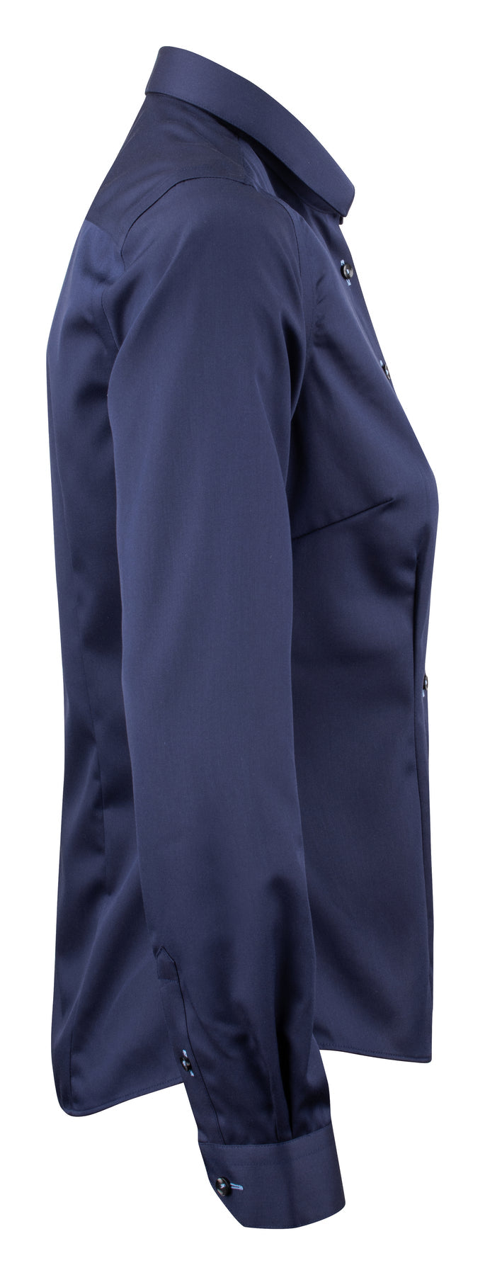 J.Harvest & Frost RB20 Twill Woman Marineblau/Himmelblau, Seitenansicht rechts