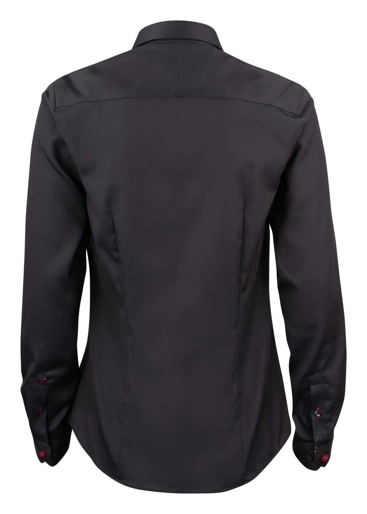 J.Harvest & Frost RB20 Twill Woman Schwarz/Rot, Rückansicht
