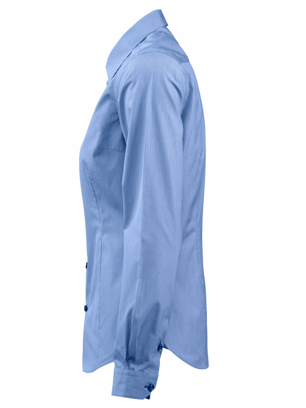 J.Harvest & Frost Red Bow 24 lady Mittelblau gestreift, Seitenansicht links