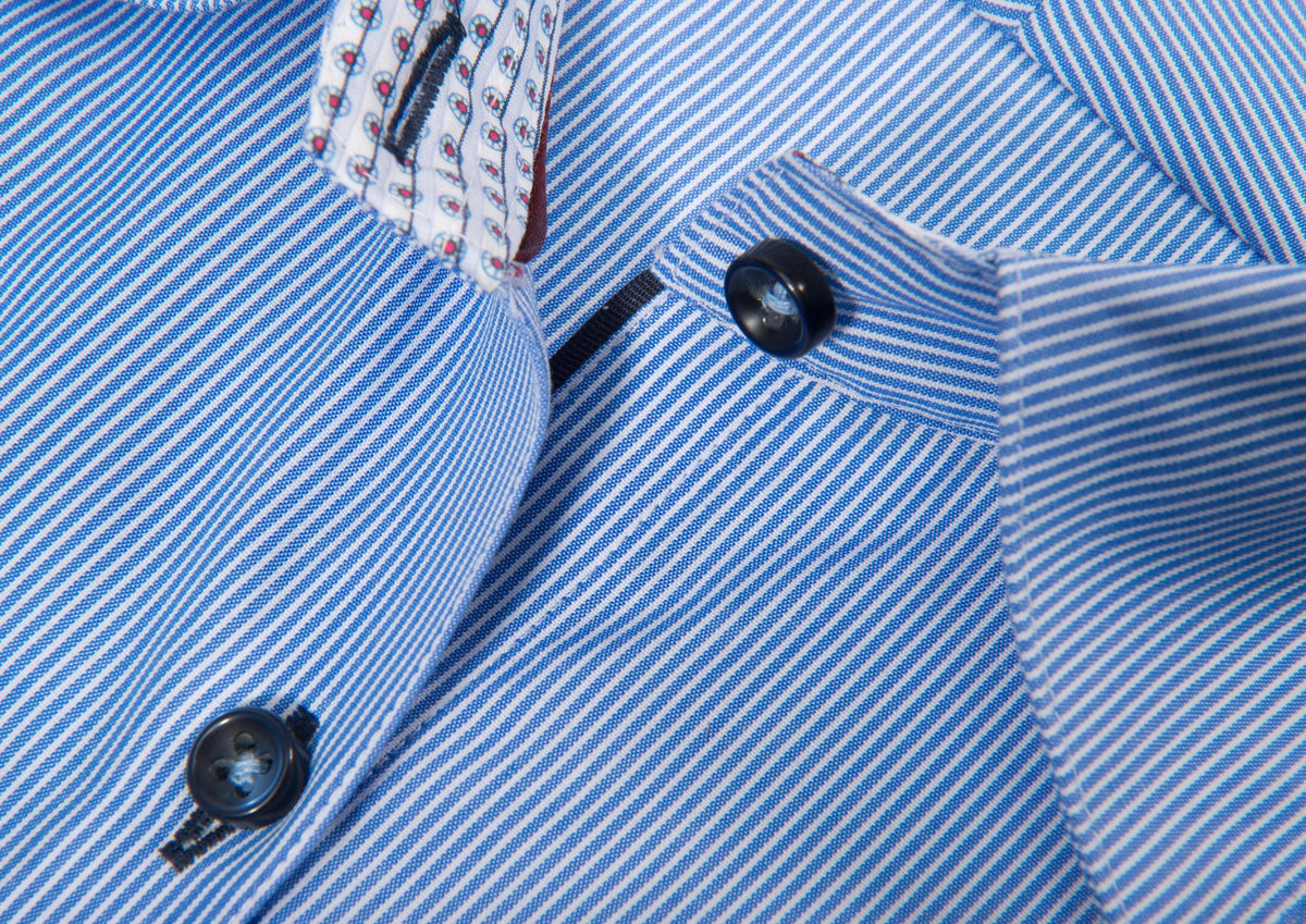 J.Harvest & Frost Red Bow 24 lady Mittelblau gestreift, Produktansicht