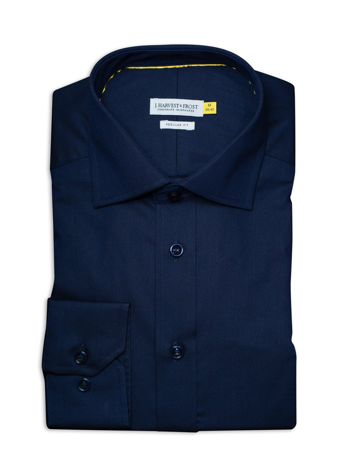 J.Harvest & Frost YB50 Twill Regular Marineblau, Produktansicht