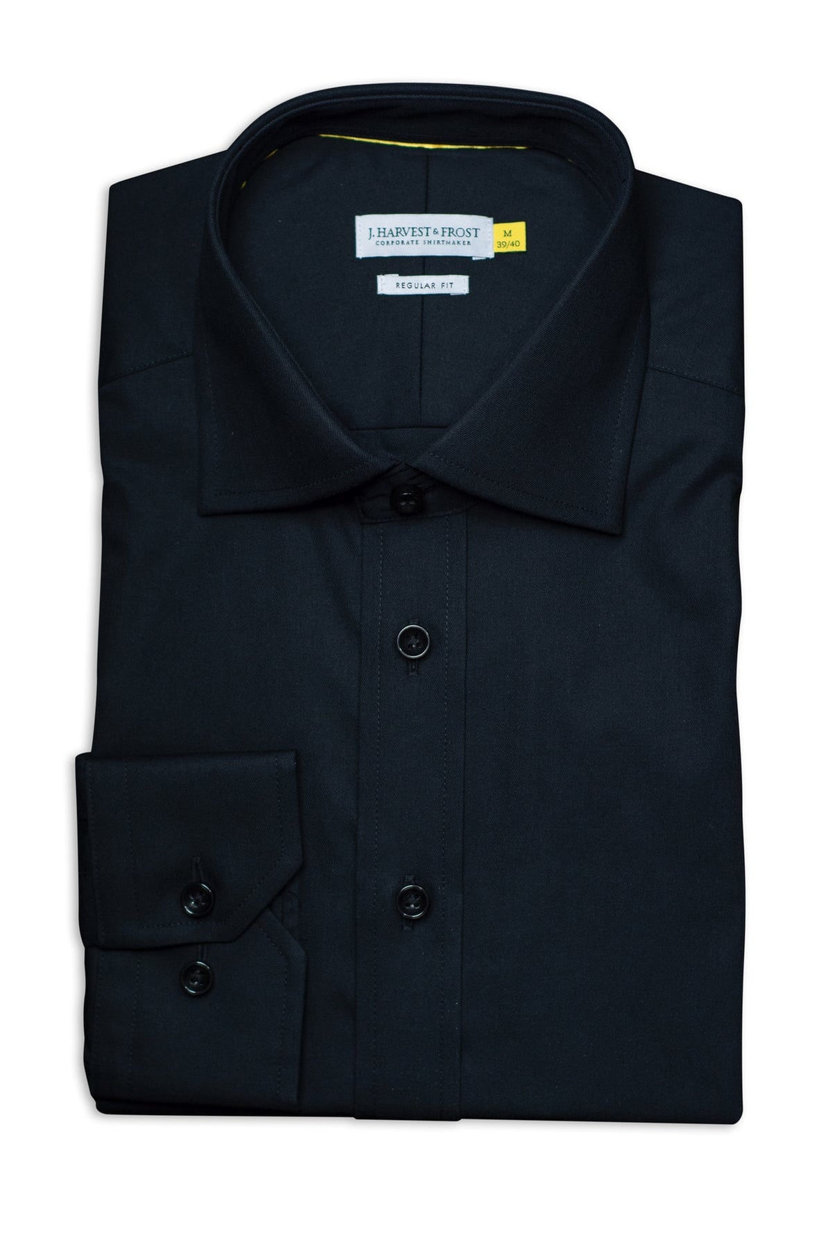 J.Harvest & Frost YB50 Twill Regular Schwarz, Produktansicht