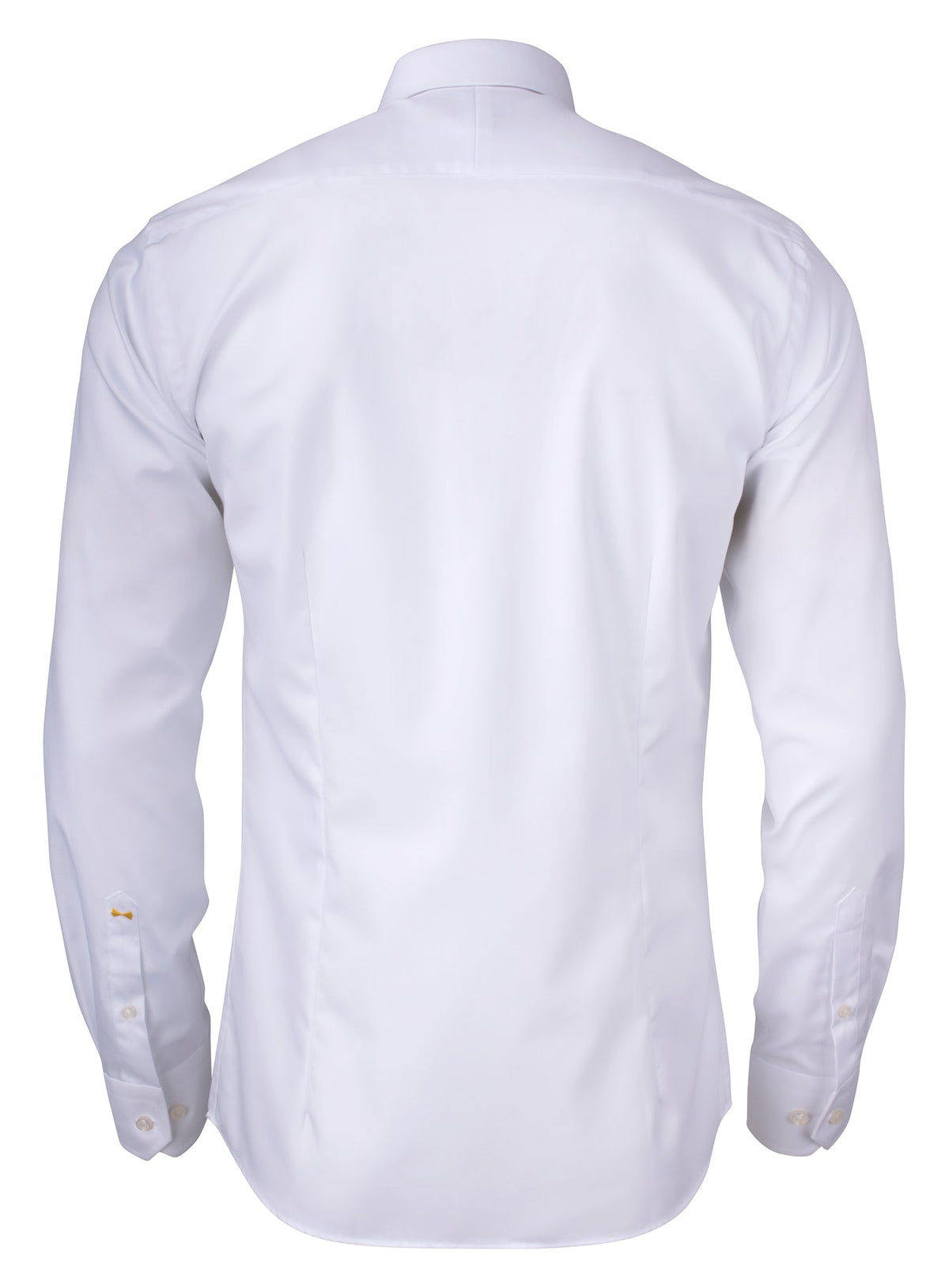 J.Harvest & Frost YB50 Twill Regular Weiss, Rückansicht