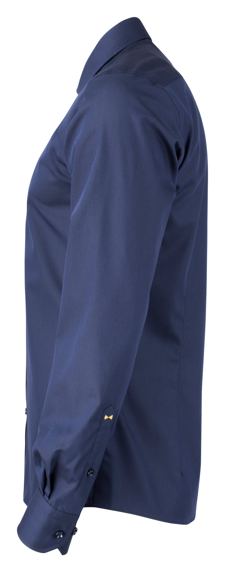 J.Harvest & Frost YB50 Twill Regular Marineblau, Seitenansicht links