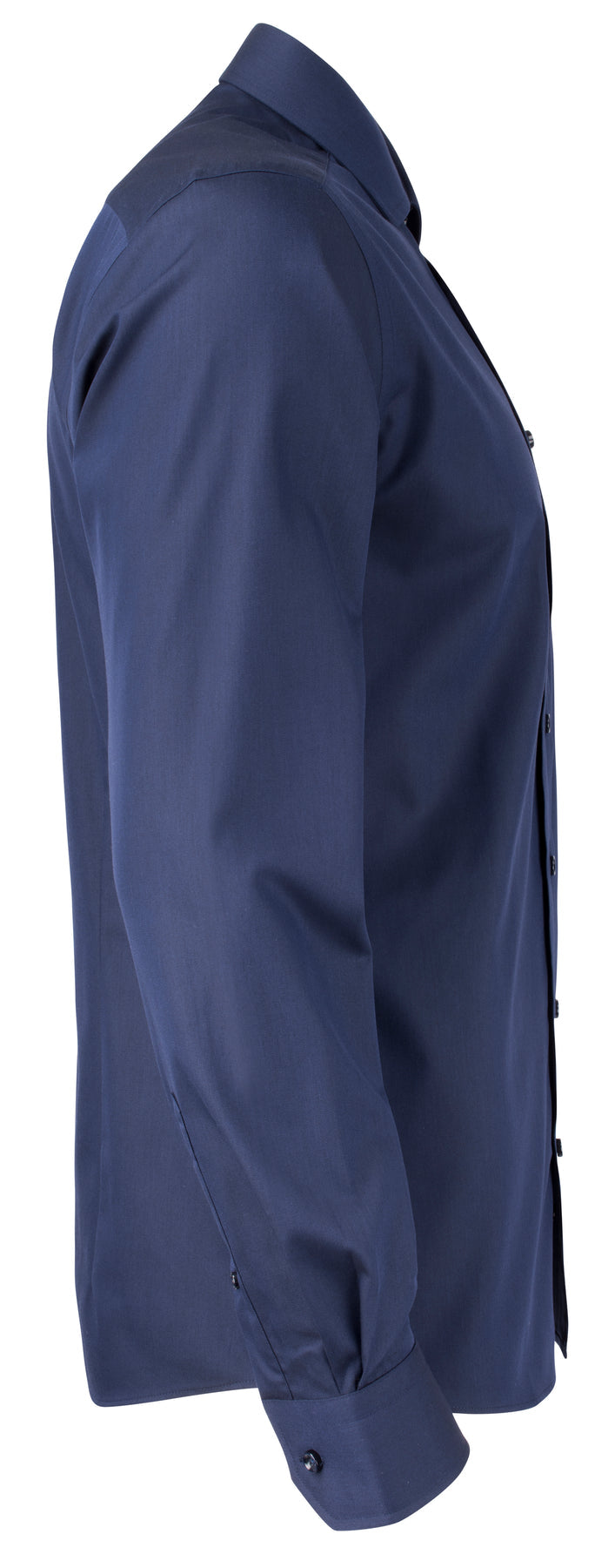 J.Harvest & Frost YB50 Twill Regular Marineblau, Seitenansicht rechts