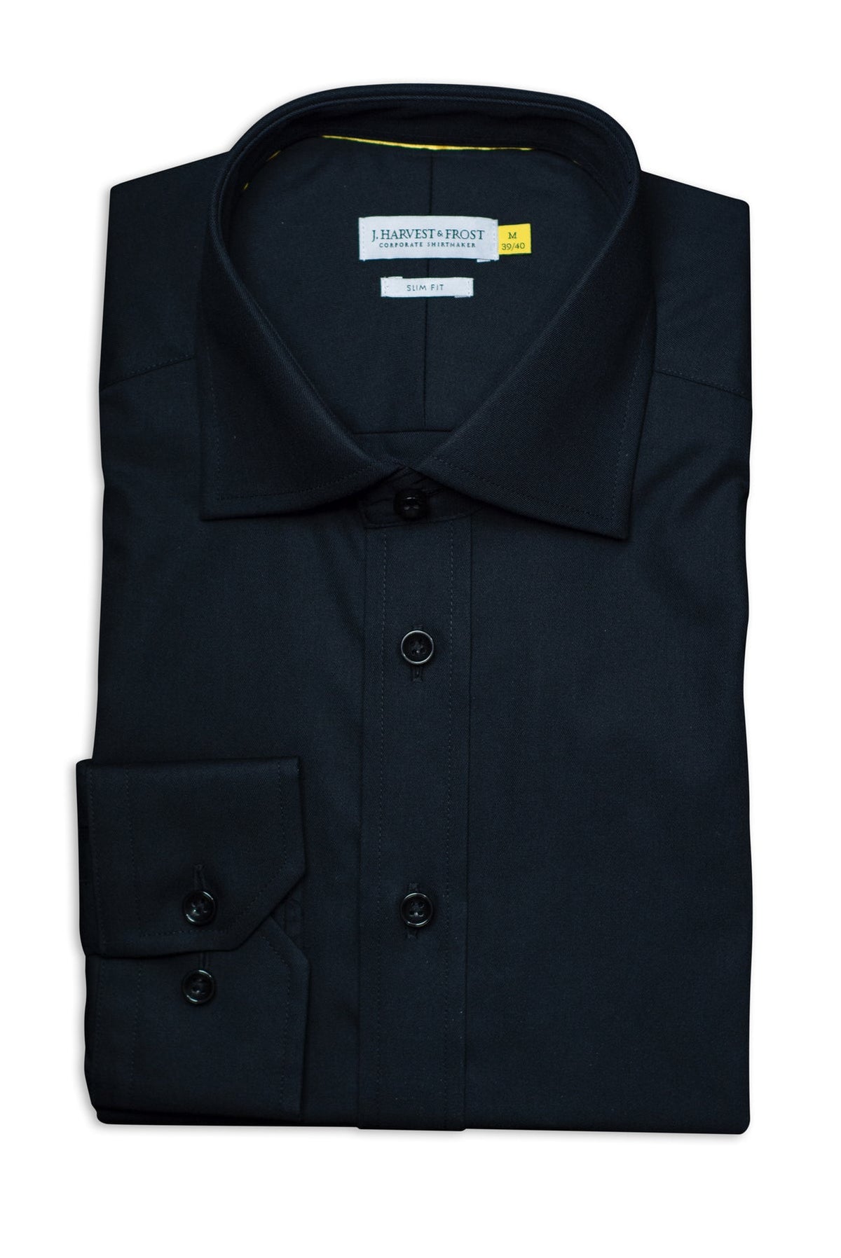 J.Harvest & Frost YB50 Twill Slim Schwarz, Produktansicht