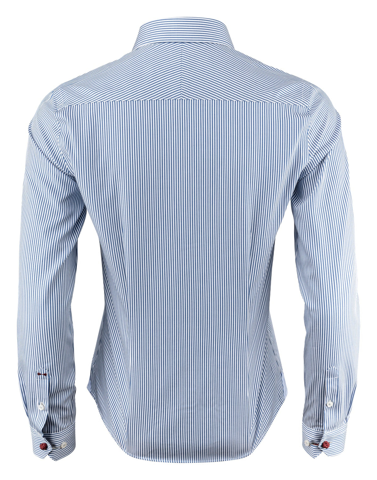 J.Harvest & Frost YB50 Twill Woman Marineblau gestreift, Rückansicht