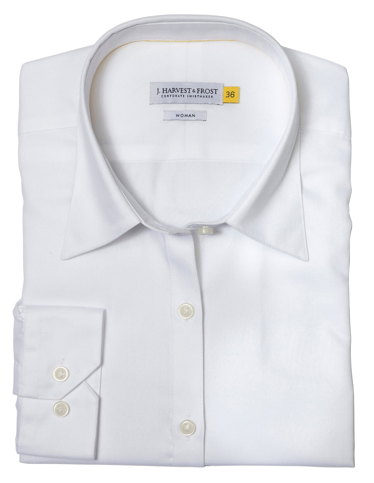J.Harvest & Frost YB50 Twill Woman Weiss, Detailansicht
