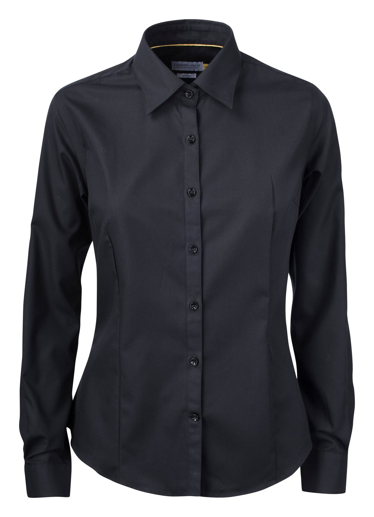 J.Harvest & Frost YB50 Twill Woman Schwarz, Vorderansicht