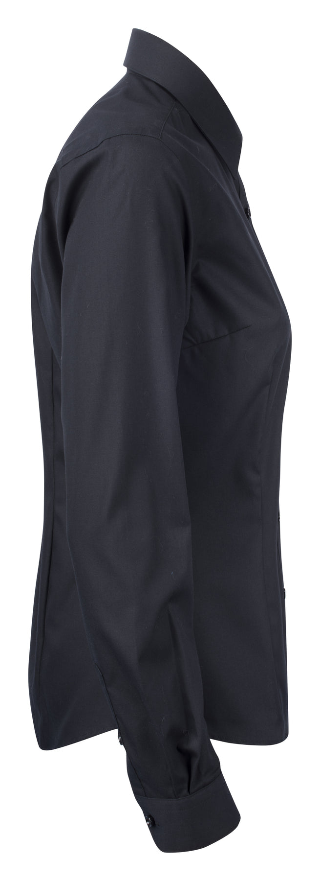 J.Harvest & Frost YB50 Twill Woman Schwarz, Seitenansicht rechts