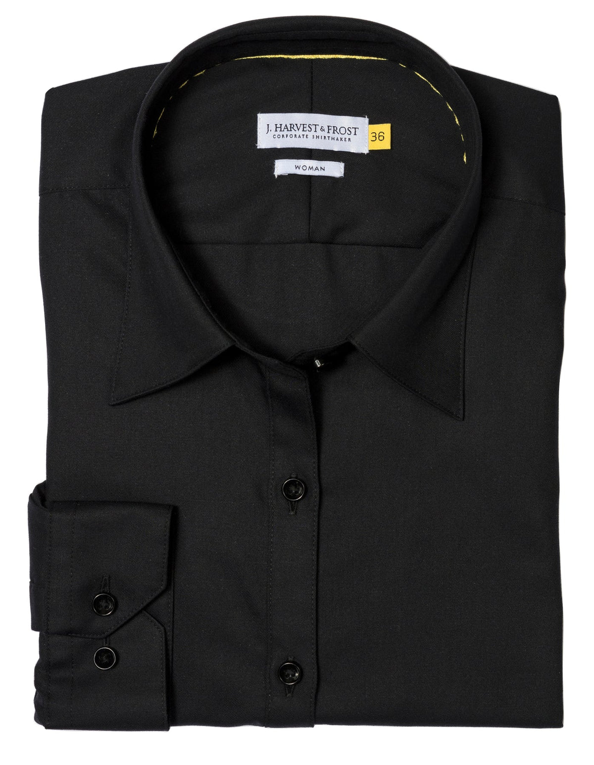 J.Harvest & Frost YB50 Twill Woman Schwarz, Detailansicht