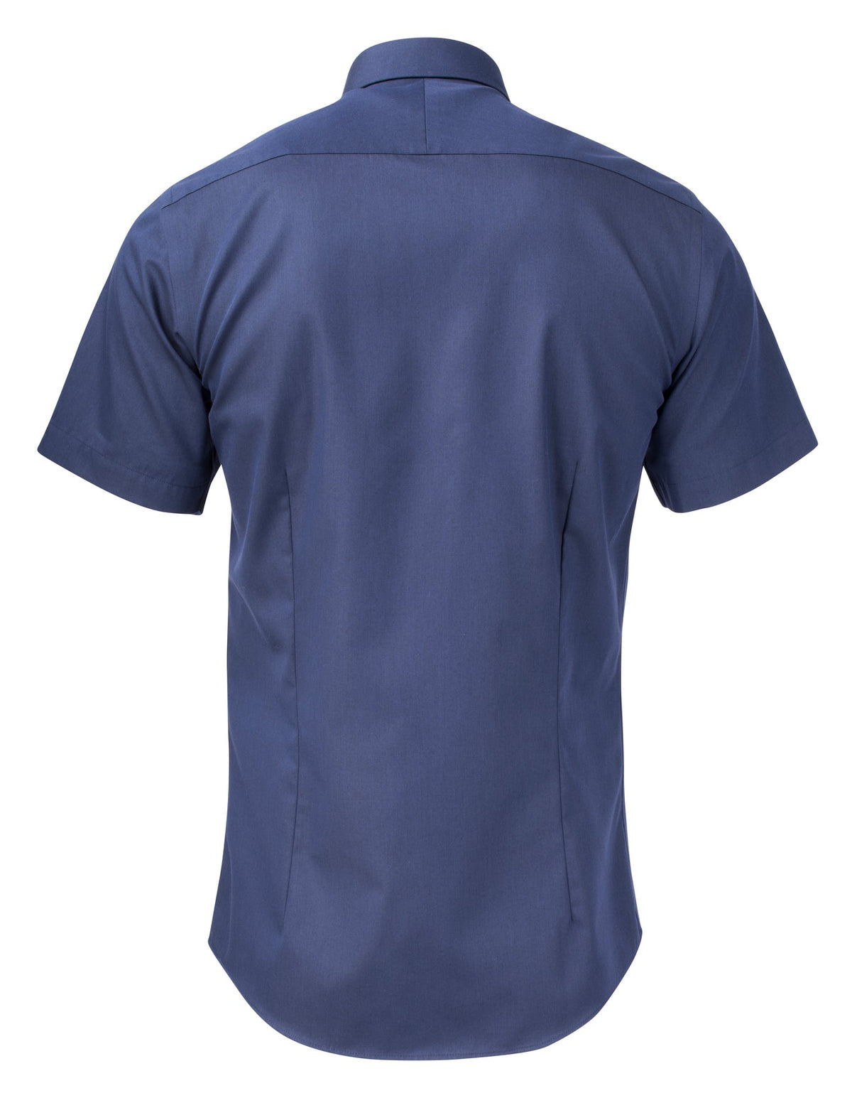 J.Harvest & Frost YB50 Twill S/S Regular Marineblau, Rückansicht