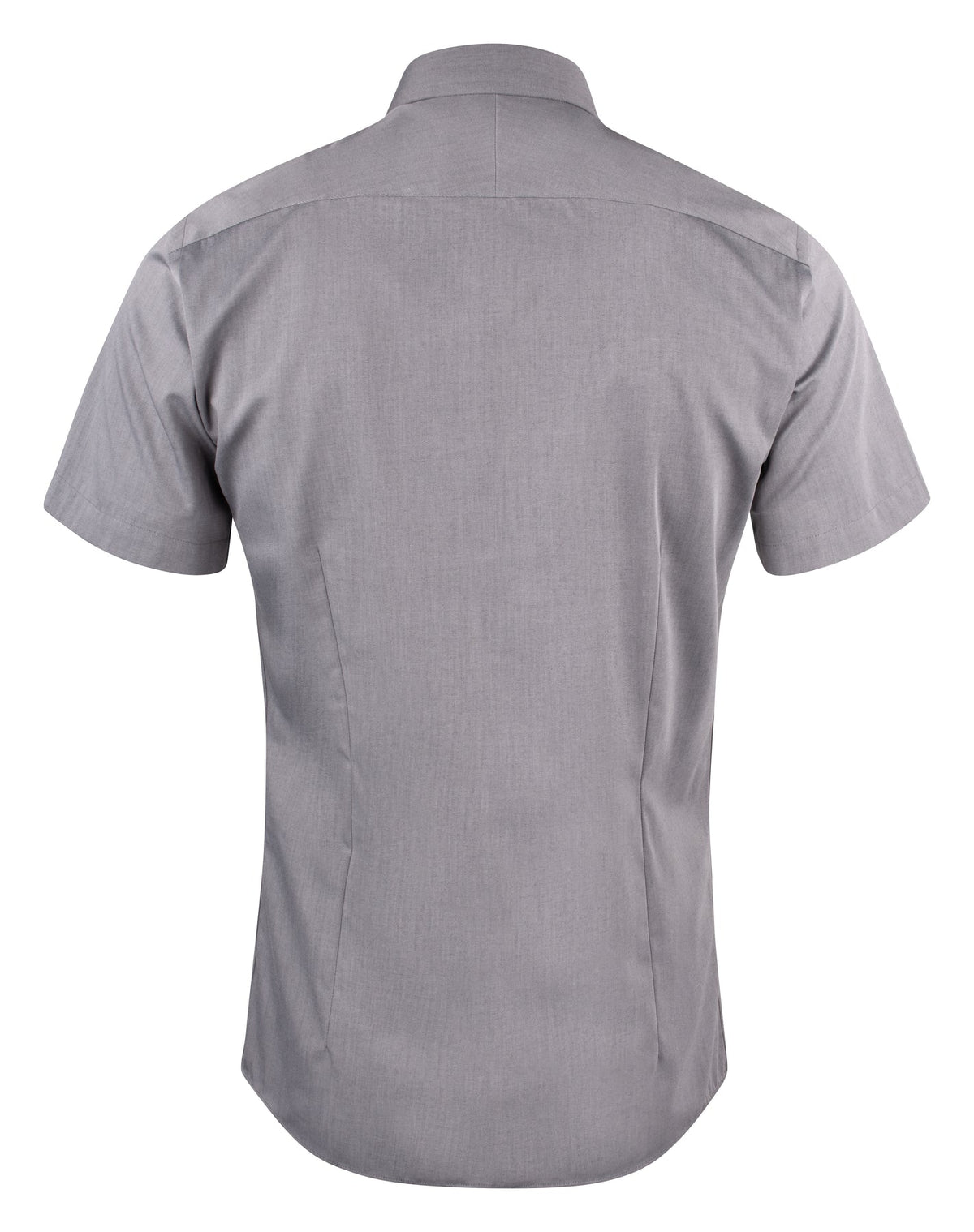 J.Harvest & Frost YB50 Twill S/S Slim Grau, Rückansicht