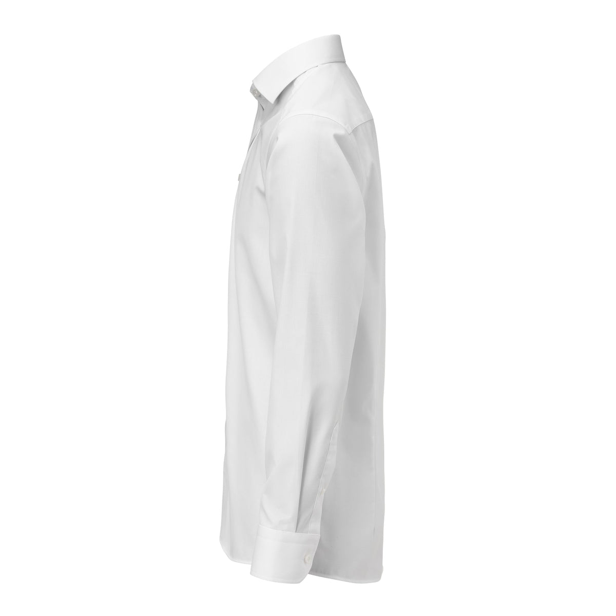 J.Harvest & Frost YB50 Twill Pocket Regular Weiss, Seitenansicht links