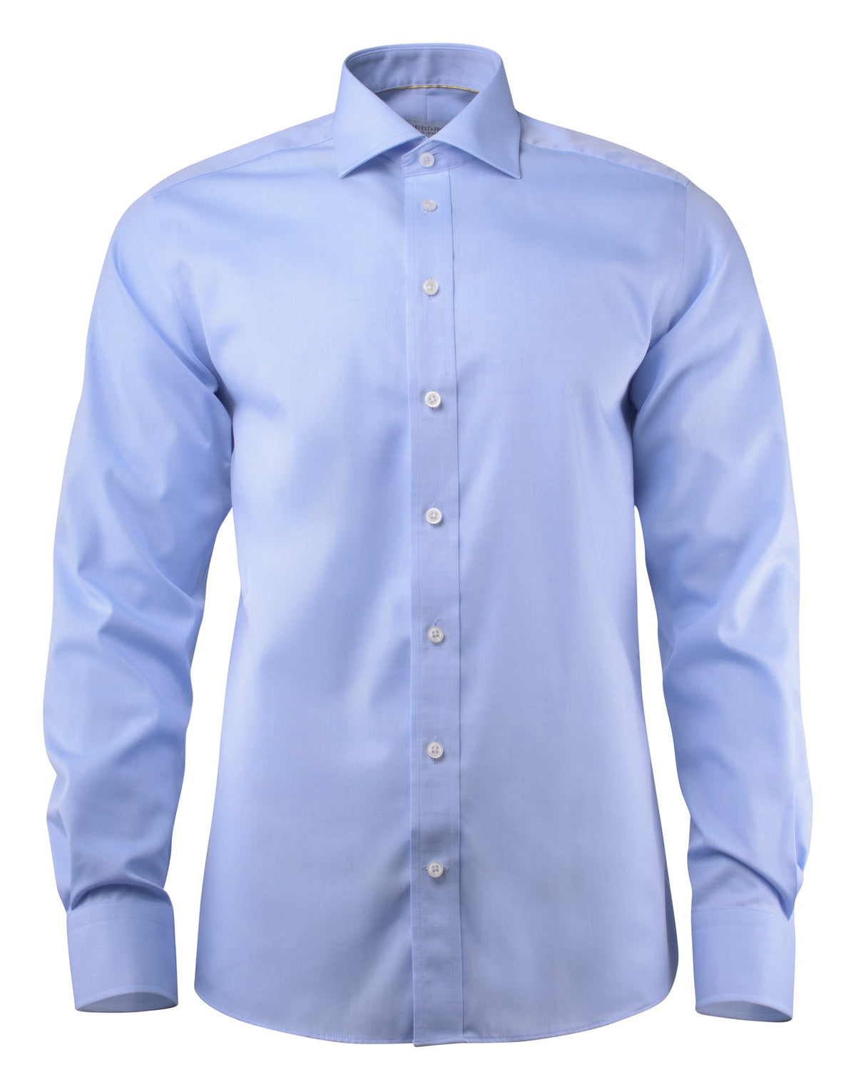 J.Harvest & Frost YB50 Twill Extra Long Slim Fit Himmelblau, Vorderansicht