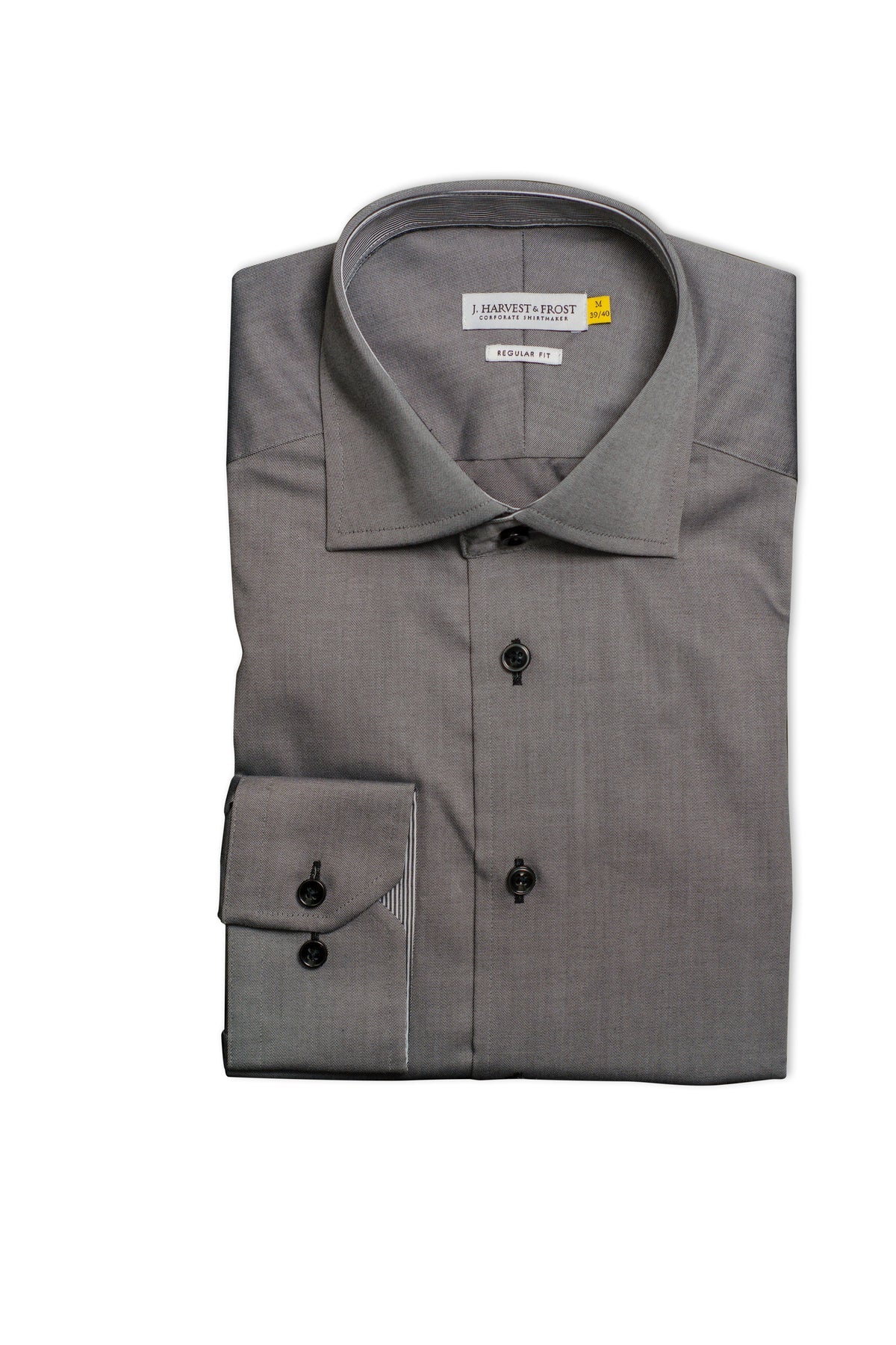 J.Harvest & Frost YB51 Twill Regular Grau/Schwarz, Produktansicht