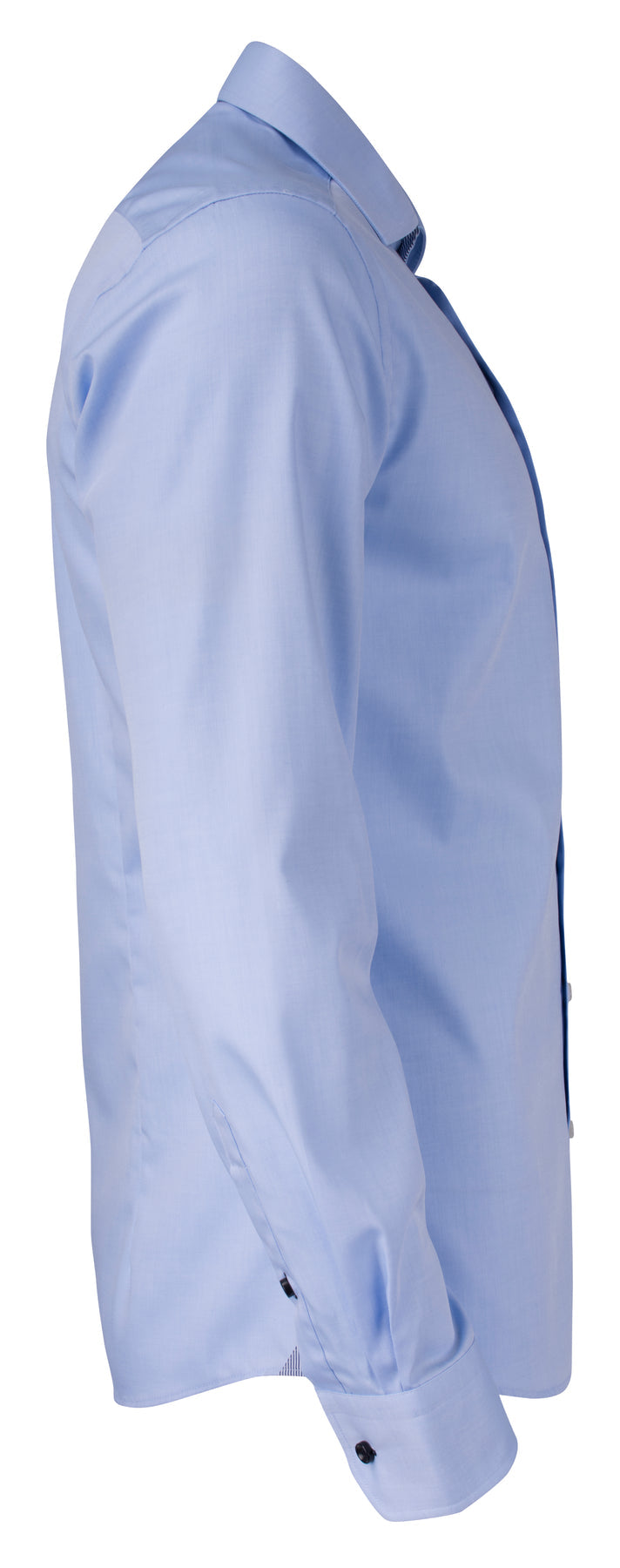 J.Harvest & Frost YB51 Twill Regular Himmelblau/Marineblau, Seitenansicht rechts