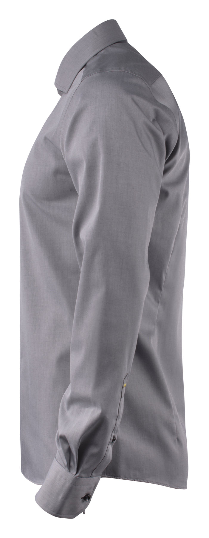 J.Harvest & Frost YB51 Twill Regular Grau/Schwarz, Seitenansicht links