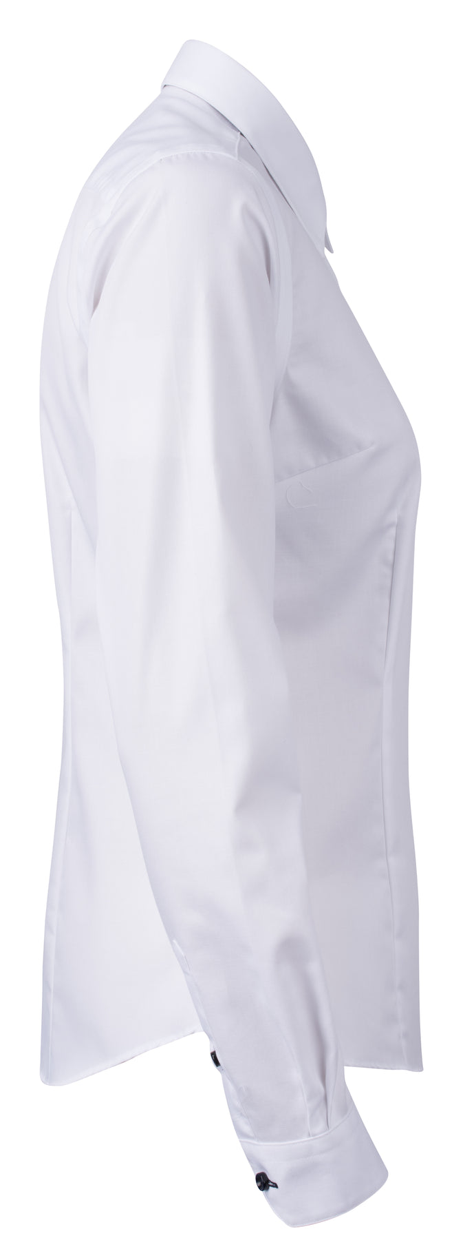 J.Harvest & Frost YB51 Twill Woman Weiss/Himmelblau, Seitenansicht rechts