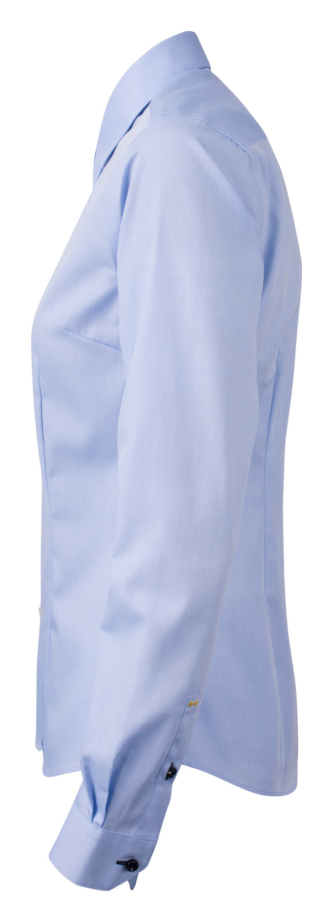 J.Harvest & Frost YB51 Twill Woman Himmelblau/Marineblau, Seitenansicht links
