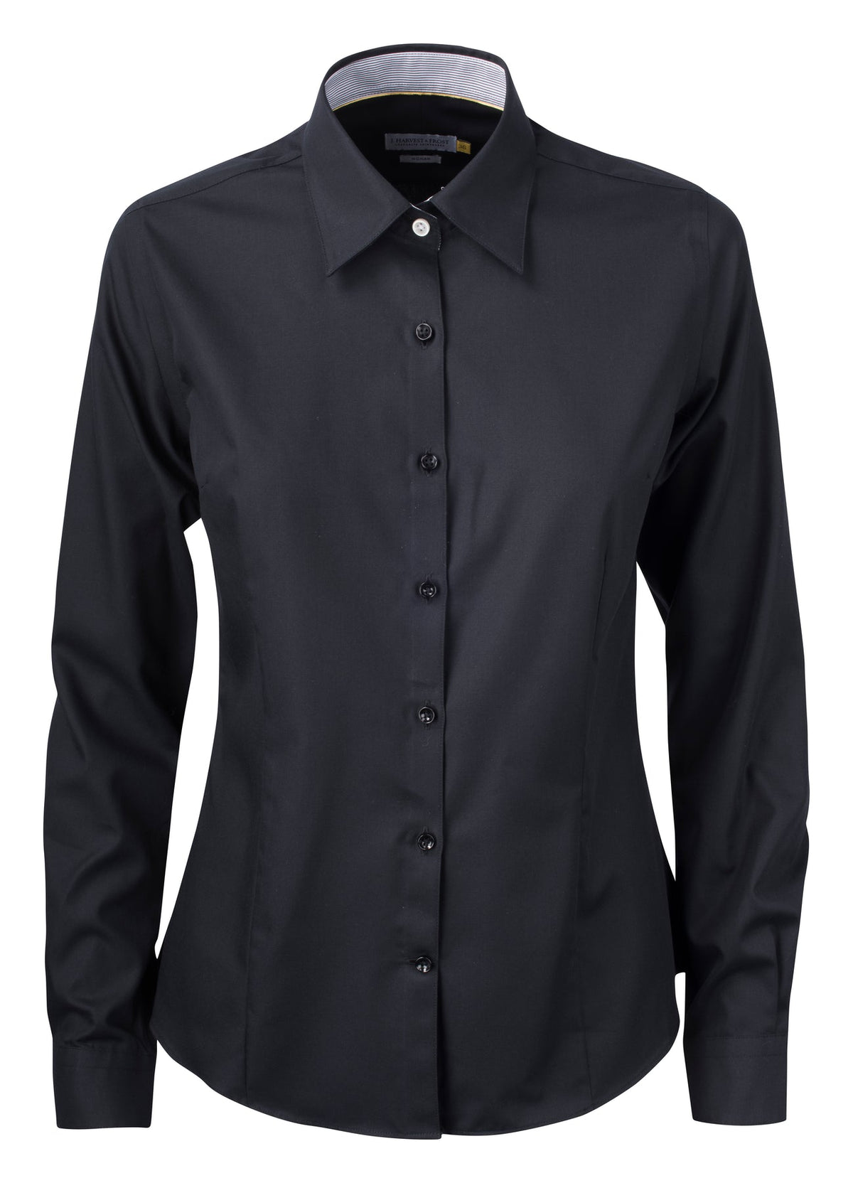 J.Harvest & Frost YB51 Twill Woman Schwarz, Vorderansicht