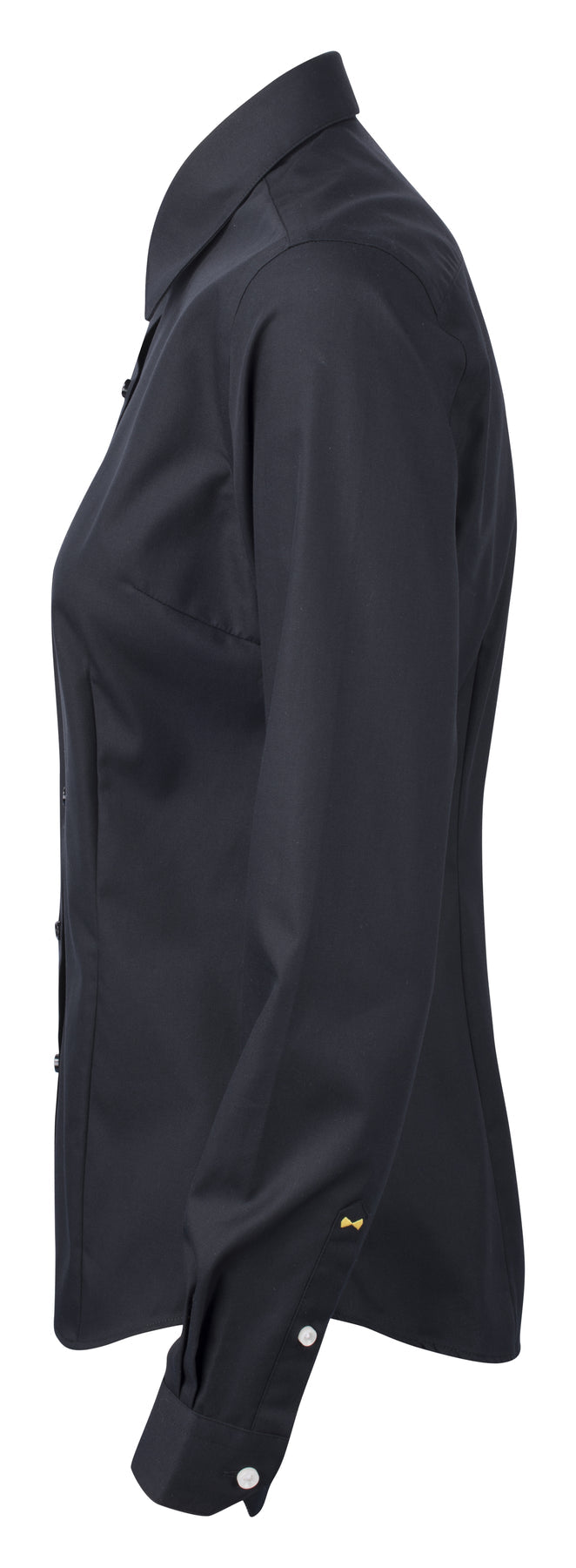 J.Harvest & Frost YB51 Twill Woman Schwarz, Seitenansicht links