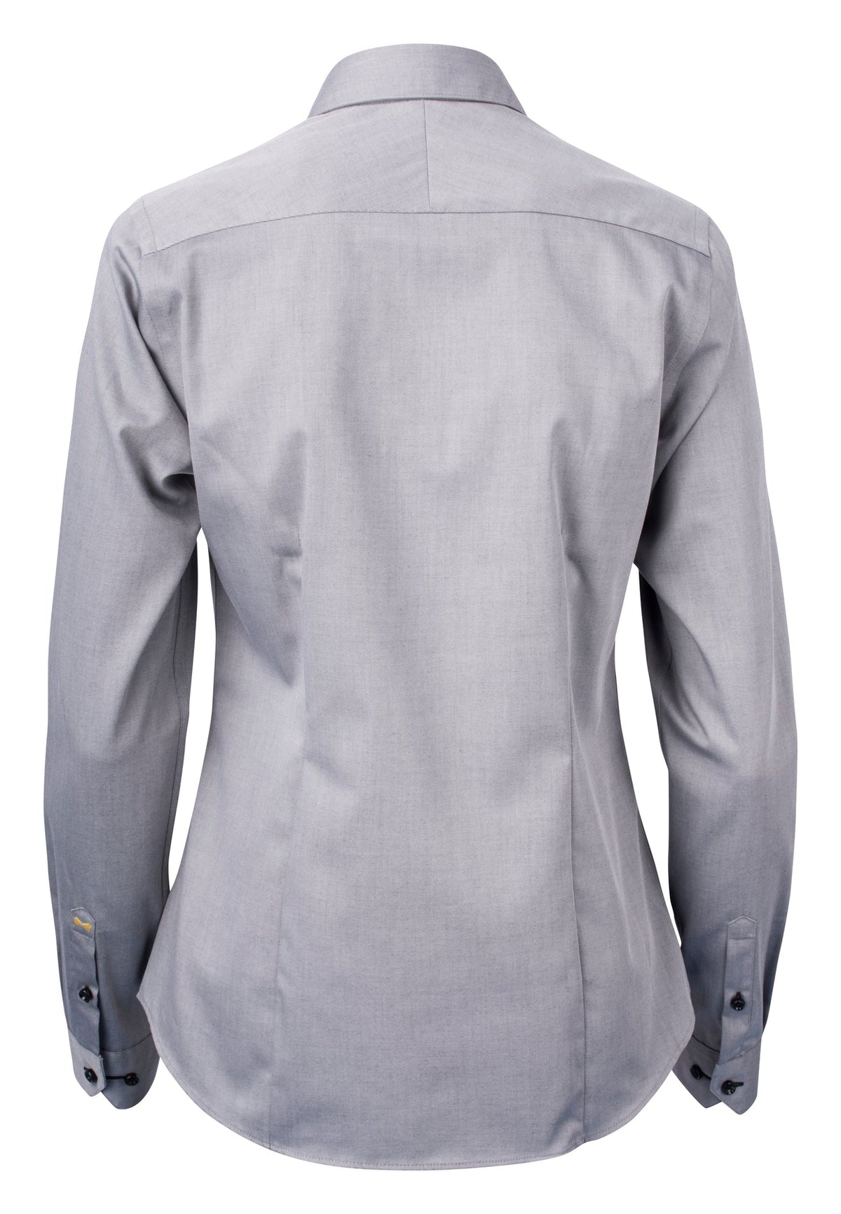 J.Harvest & Frost YB51 Twill Woman Grau/Schwarz, Rückansicht