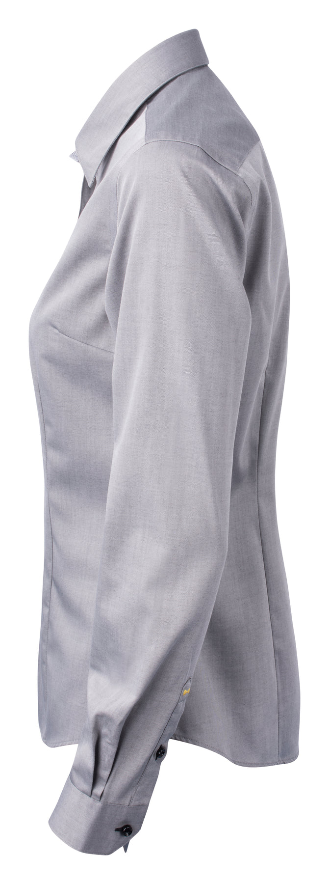 J.Harvest & Frost YB51 Twill Woman Grau/Schwarz, Seitenansicht links