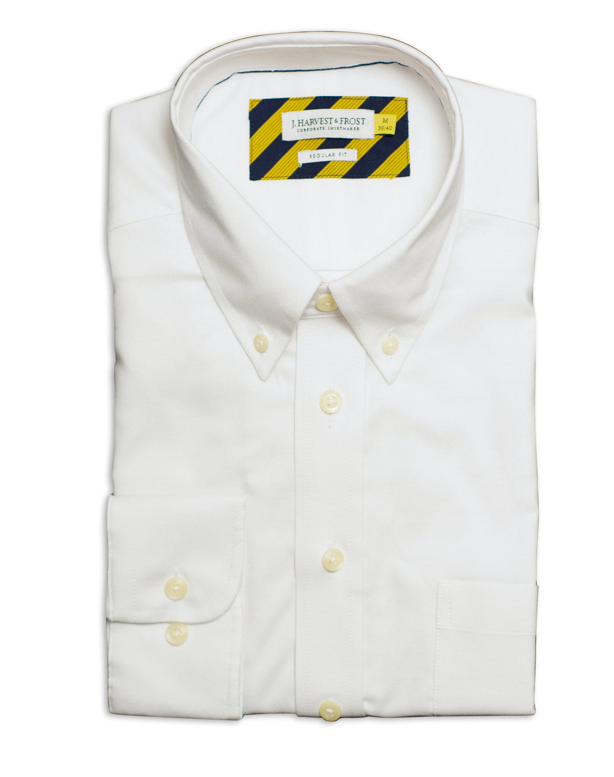 J.Harvest & Frost YB54 Oxford Regular Weiss, Produktansicht