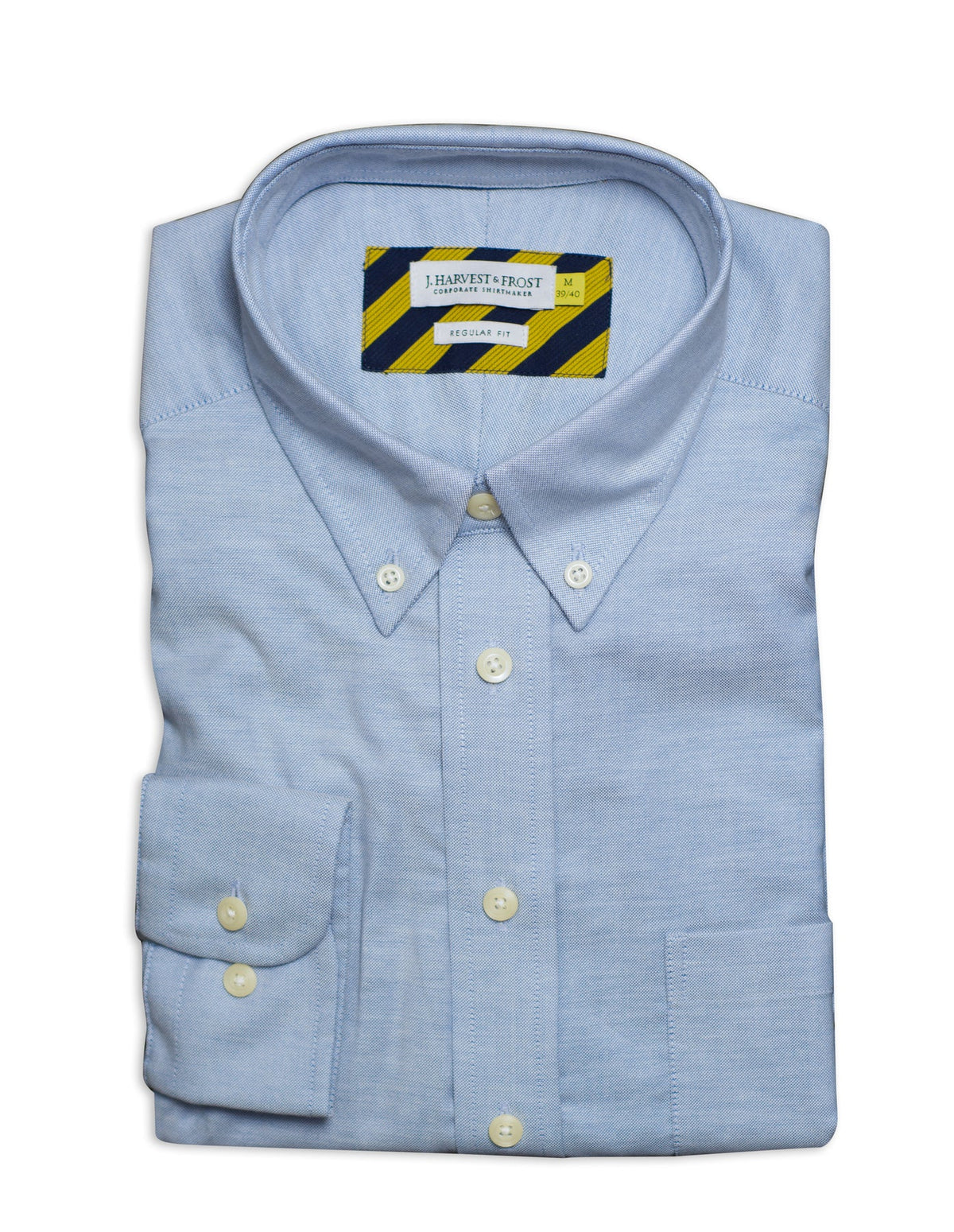 J.Harvest & Frost YB54 Oxford Regular Himmelblau, Produktansicht