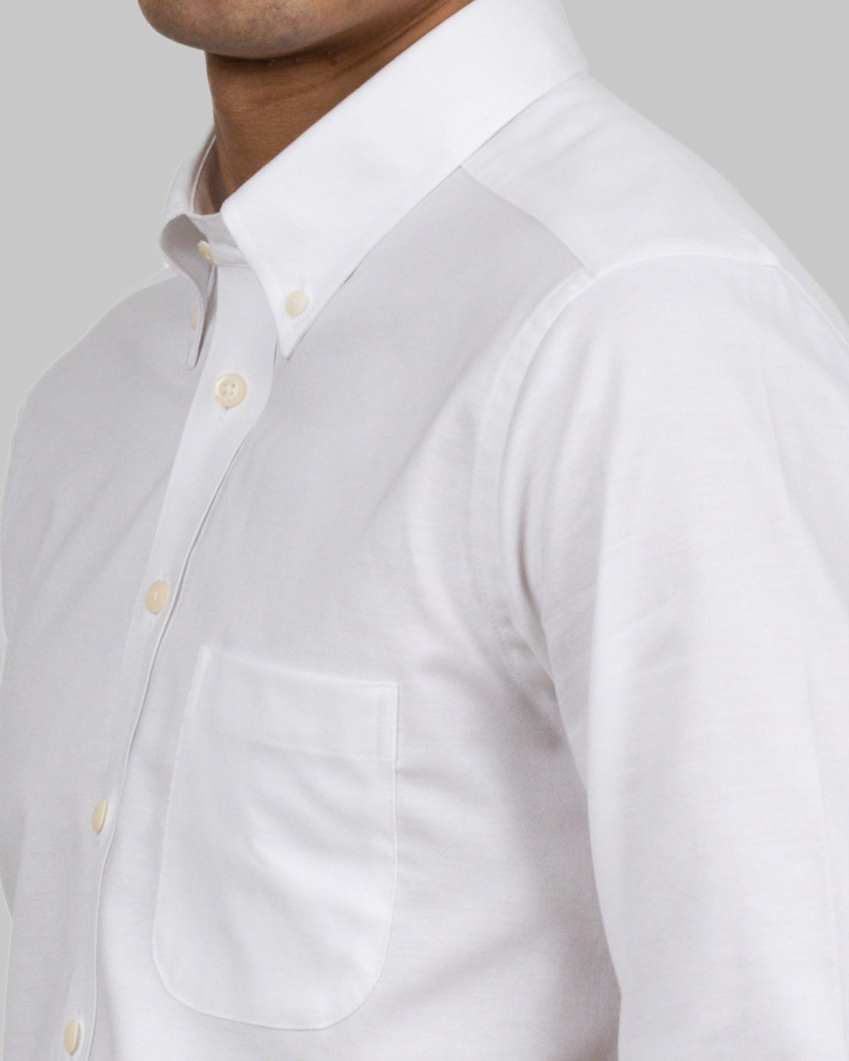 J.Harvest & Frost YB54 Oxford Slim Weiss, Produktansicht