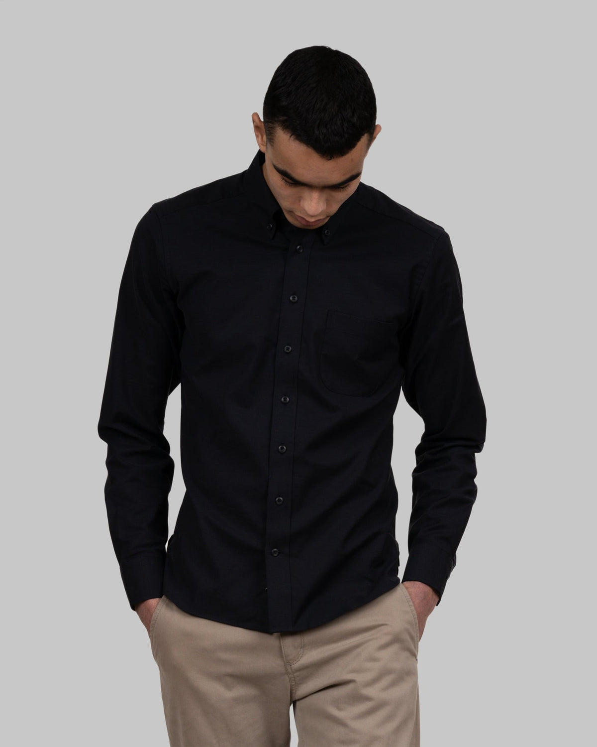 J.Harvest & Frost YB54 Oxford Slim Schwarz, Produktansicht