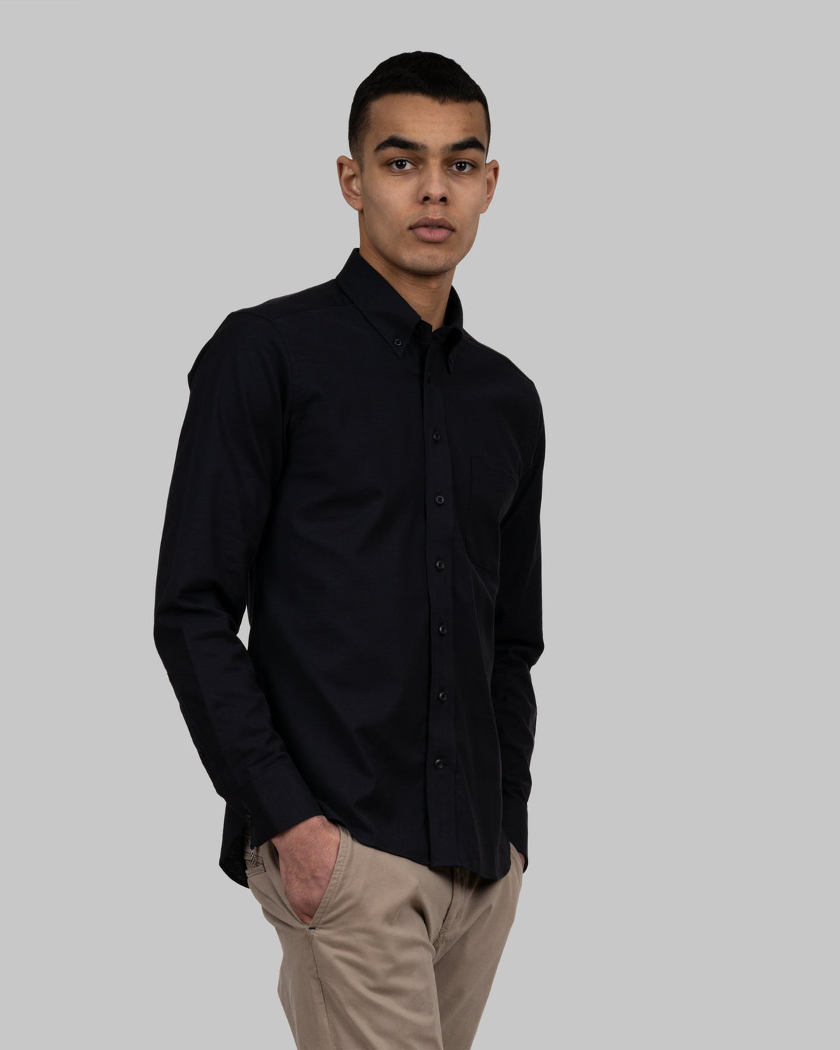J.Harvest & Frost YB54 Oxford Slim Schwarz, Produktansicht