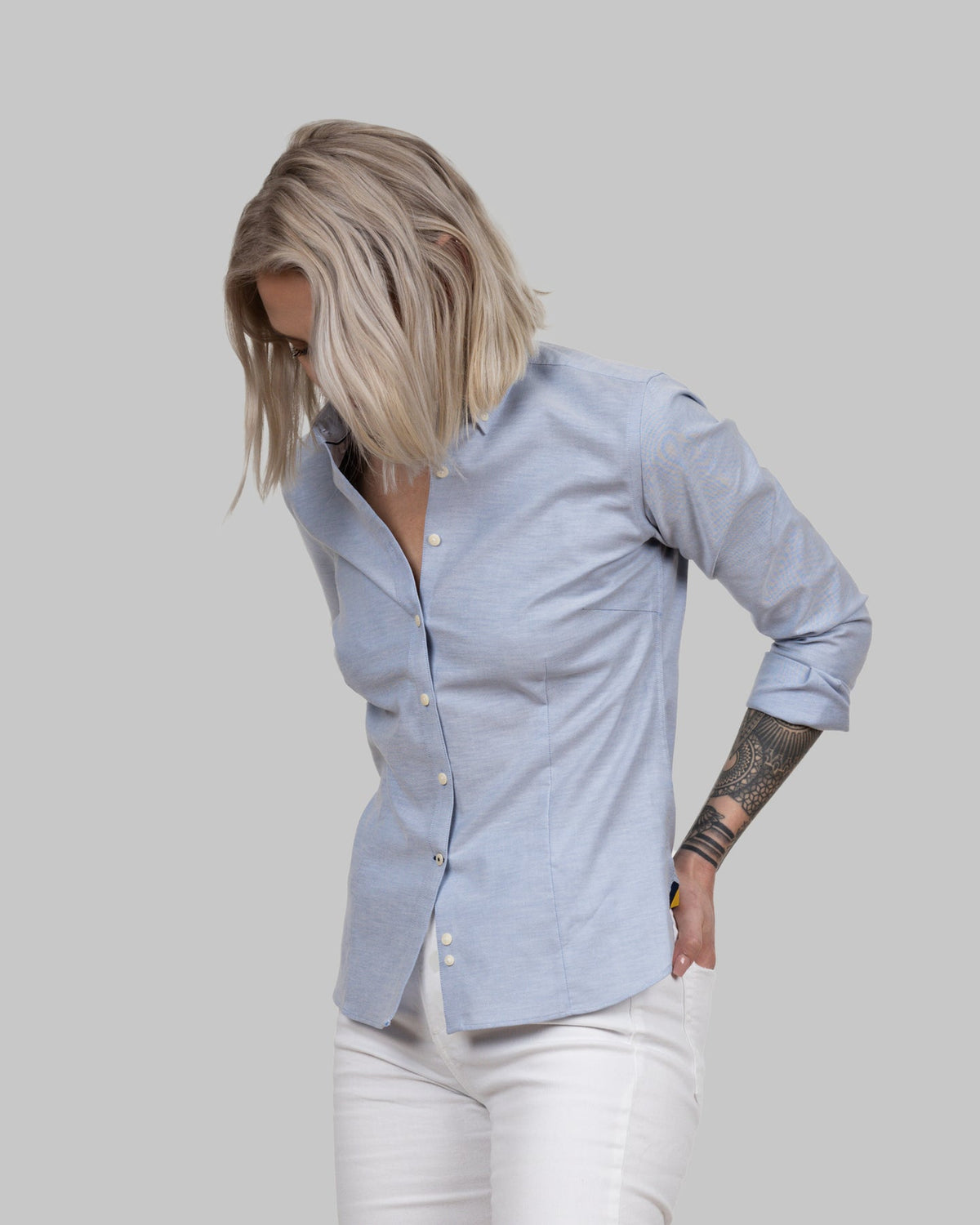 J.Harvest & Frost YB54 Oxford Woman Himmelblau, Produktansicht