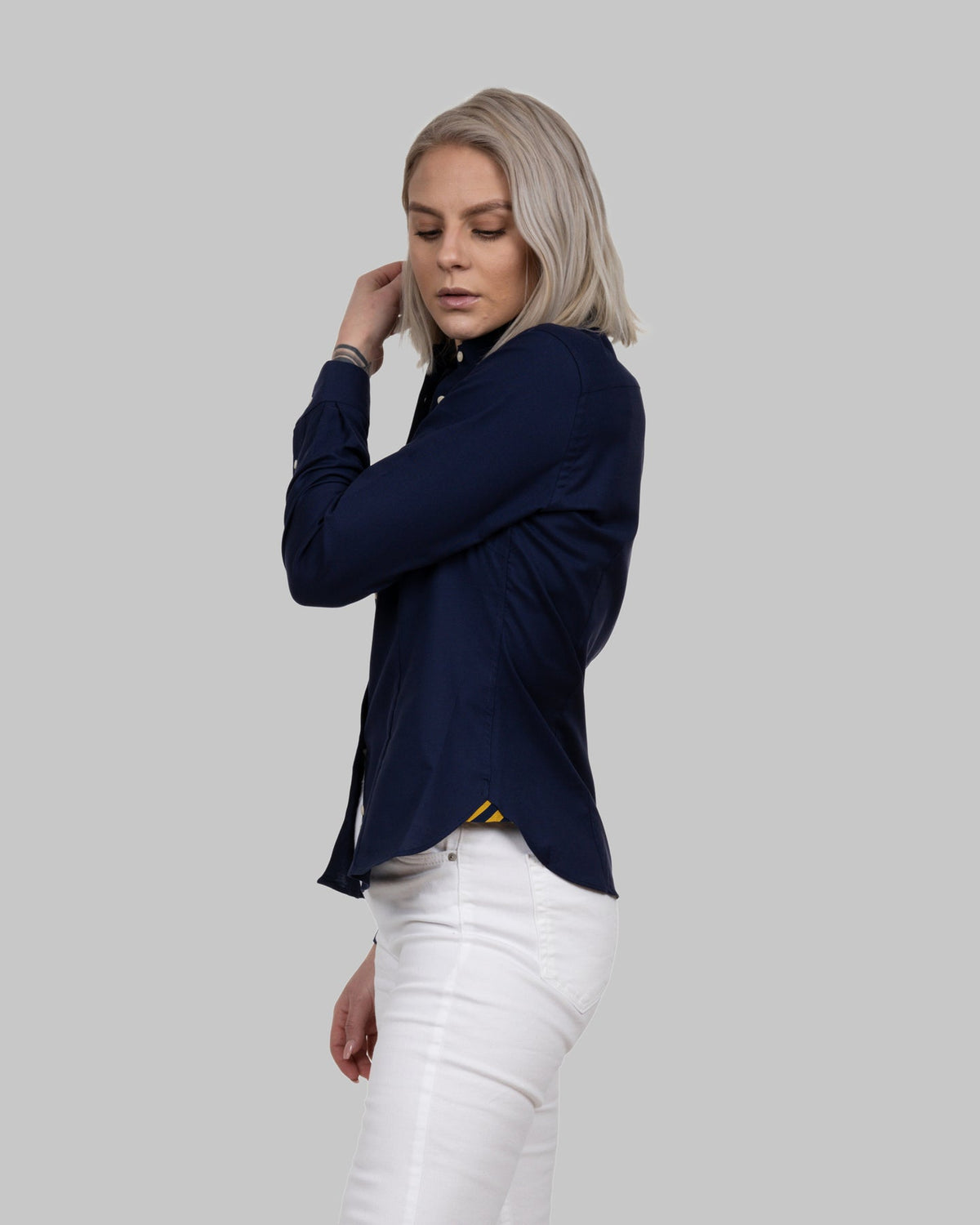 J.Harvest & Frost YB54 Oxford Woman Marineblau, Produktansicht