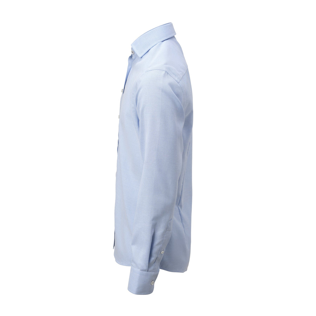 J.Harvest & Frost YB55 Jacquard Slim Himmelblau, Seitenansicht links