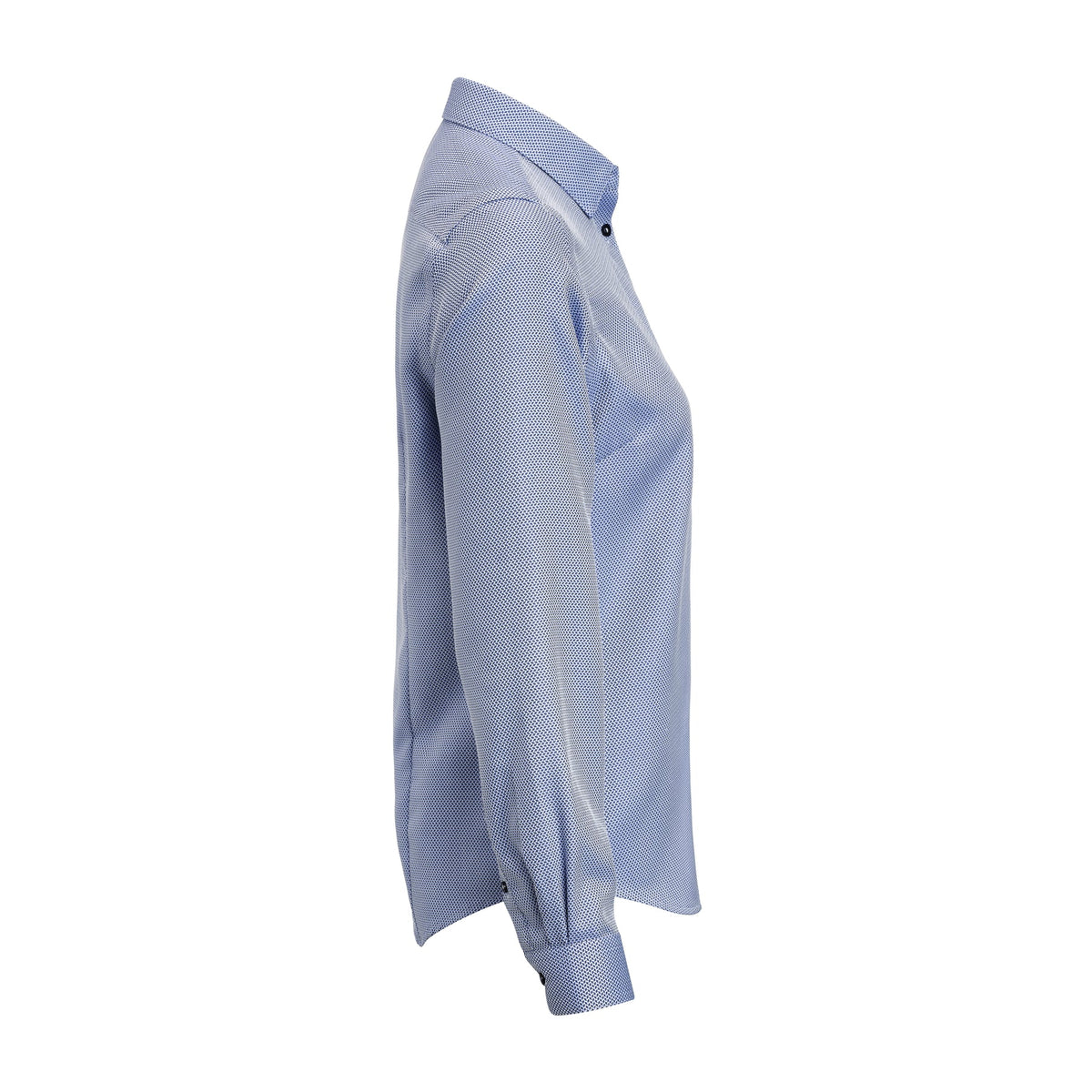 J.Harvest & Frost YB55 Jacquard Woman Contemporary Mittelblau, Seitenansicht rechts