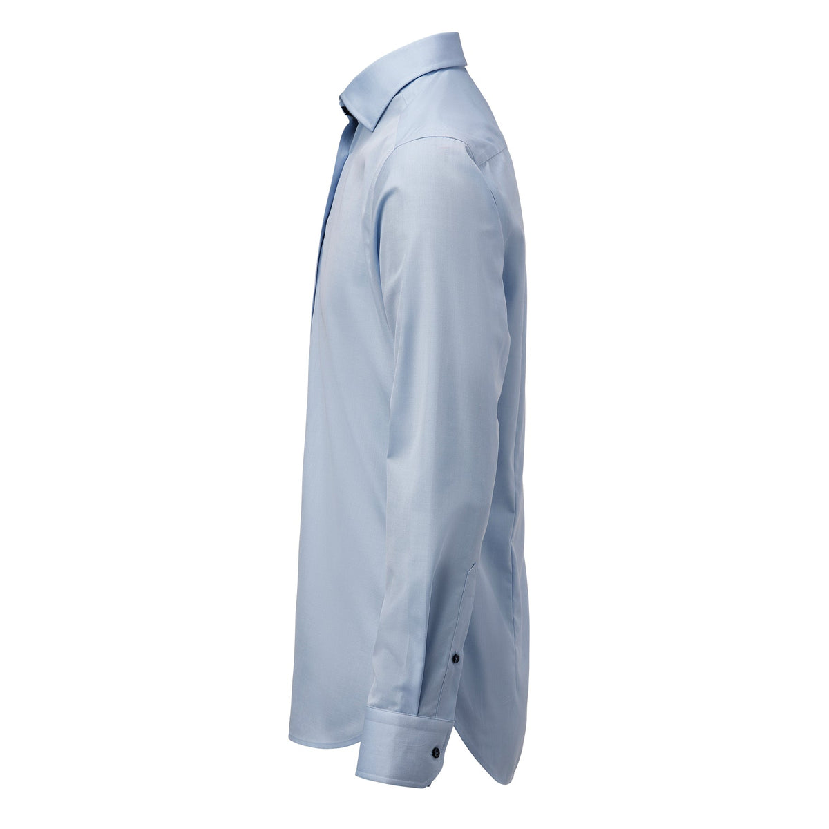 J.Harvest & Frost YB56 Twill Regular Himmelblau/Marineblau, Seitenansicht links