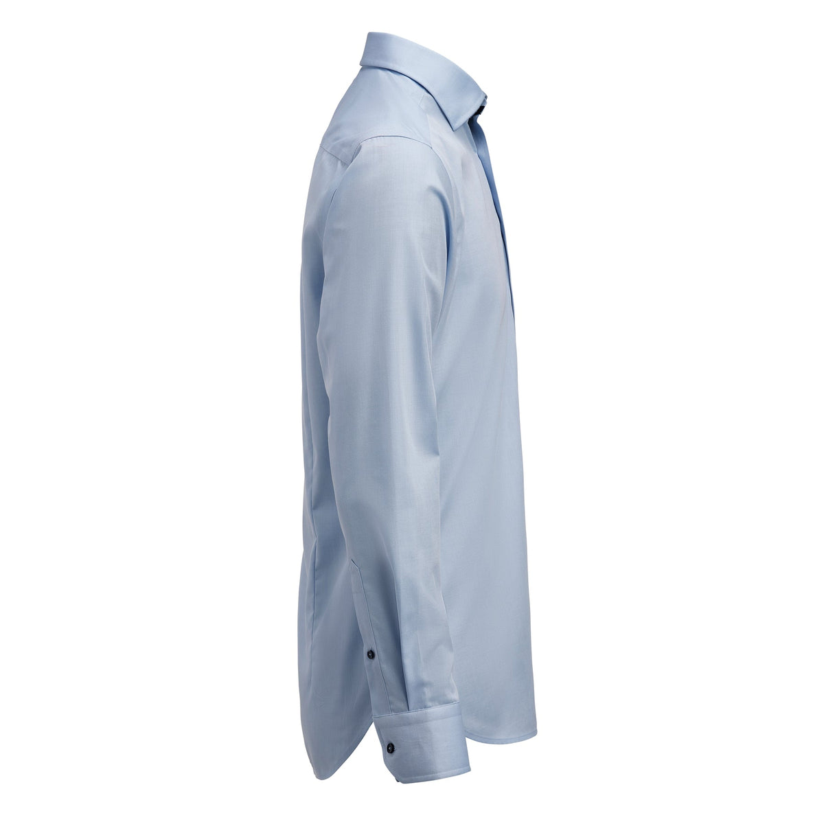 J.Harvest & Frost YB56 Twill Regular Himmelblau/Marineblau, Seitenansicht rechts