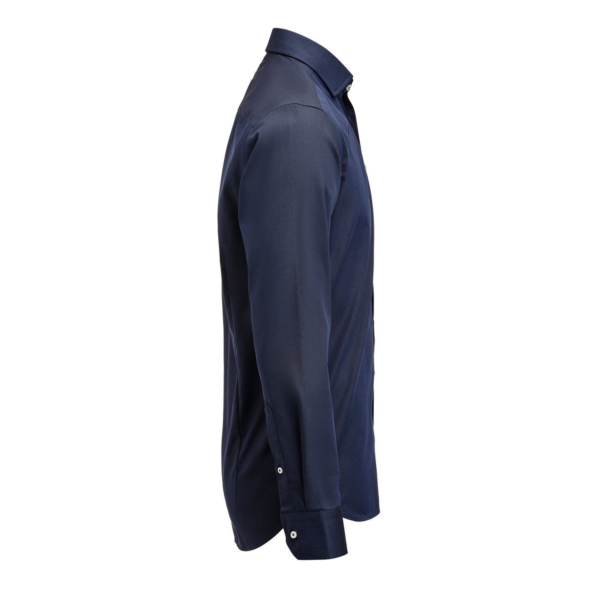 J.Harvest & Frost YB56 Twill Regular Marineblau/Weiss, Seitenansicht rechts