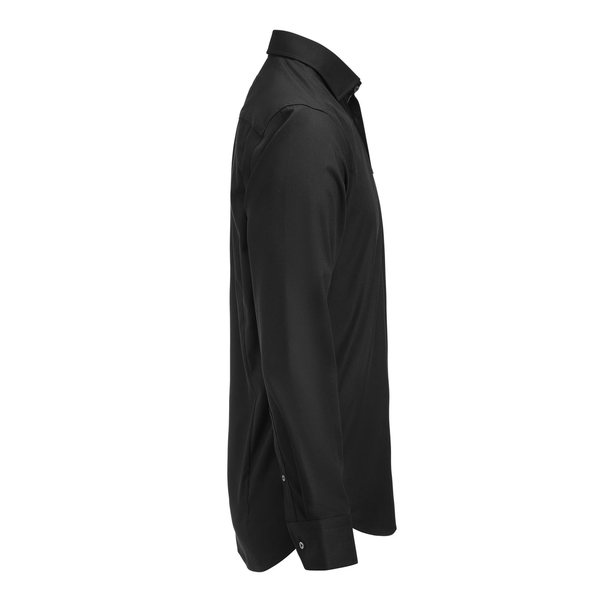 J.Harvest & Frost YB56 Twill Regular Schwarz/Grau, Seitenansicht rechts