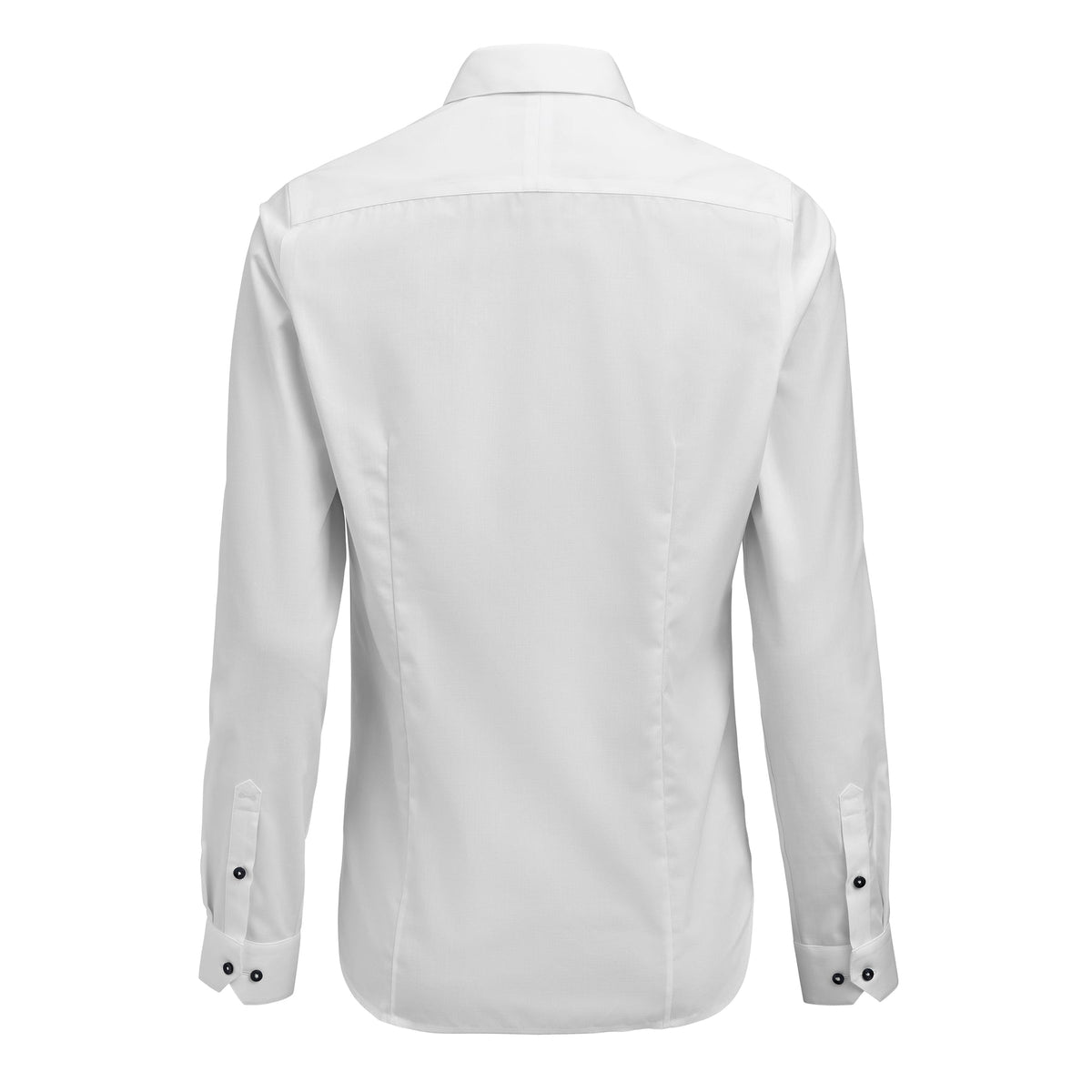 J.Harvest & Frost YB56 Twill Woman Contemporary Weiss/Marineblau, Rückansicht