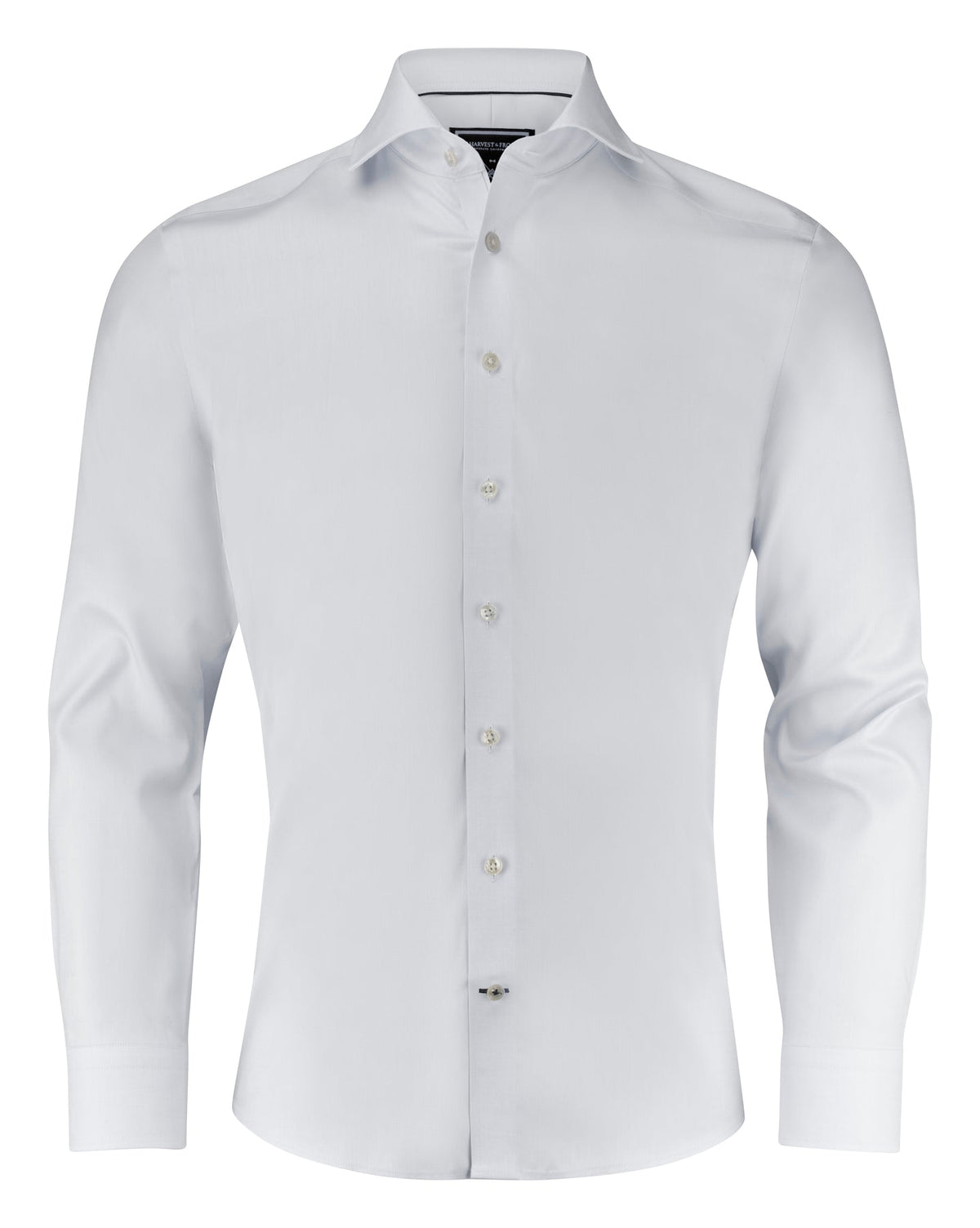 J.Harvest & Frost BB60 Twill Regular Weiss, Vorderansicht