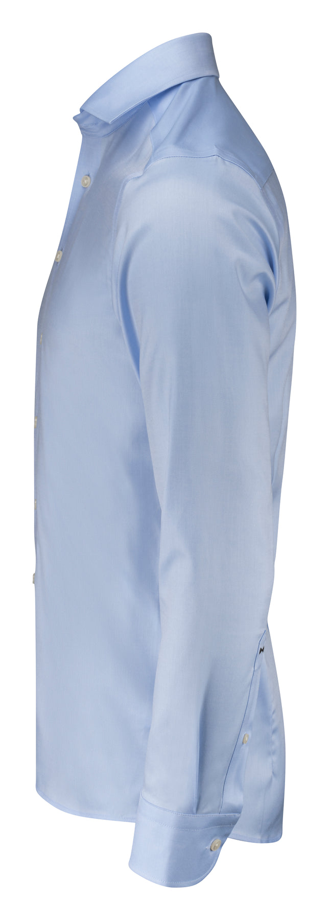 J.Harvest & Frost BB60 Twill Regular Himmelblau, Seitenansicht links