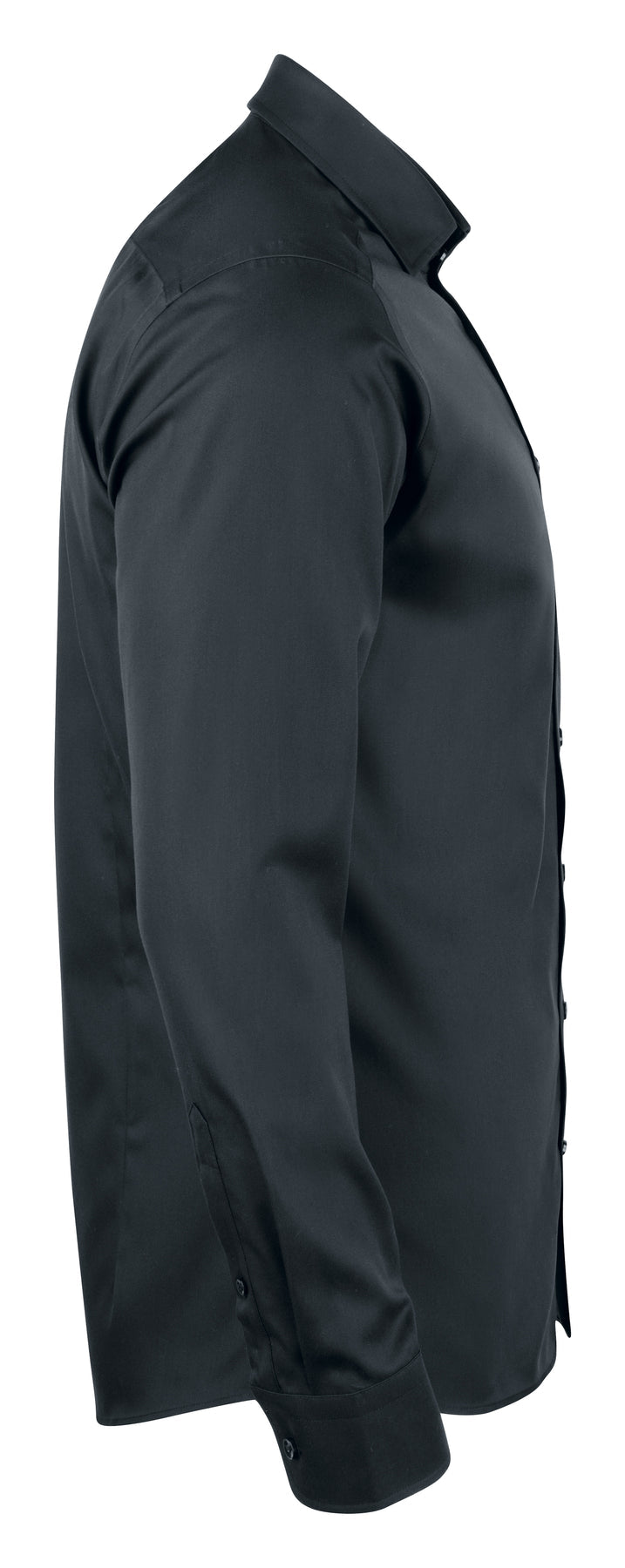 J.Harvest & Frost BB60 Twill Regular Schwarz, Seitenansicht rechts