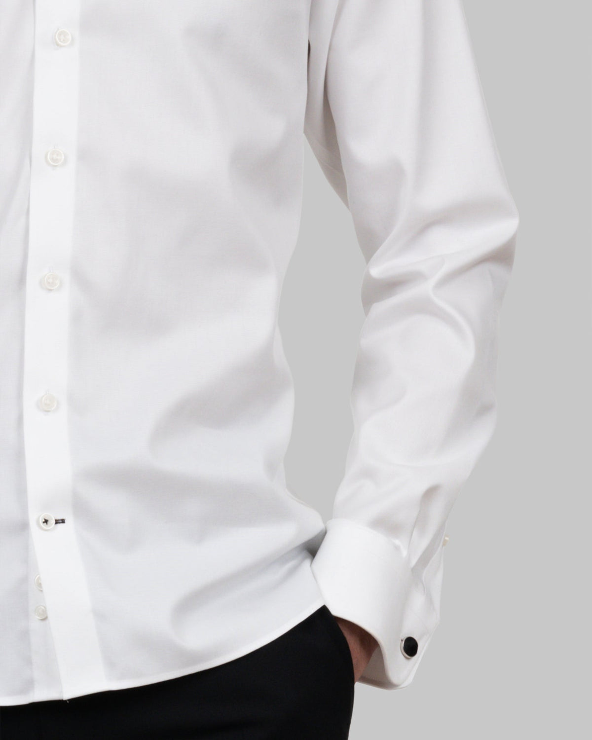 J.Harvest & Frost Black Bow 60 Slim fit Weiss, Produktansicht