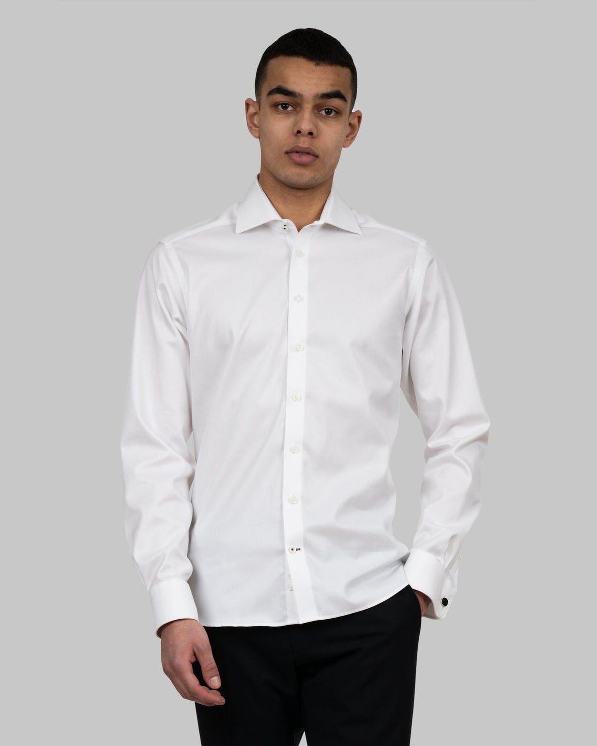 J.Harvest & Frost Black Bow 60 Slim fit Weiss, Produktansicht