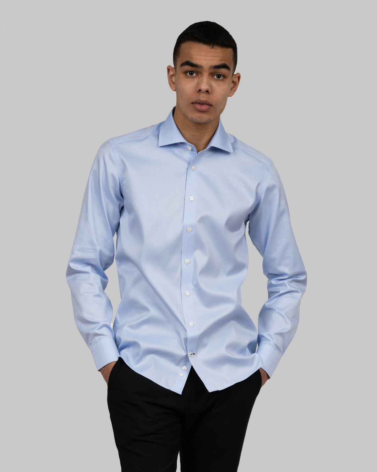 J.Harvest & Frost Black Bow 60 Slim fit Himmelblau, Produktansicht