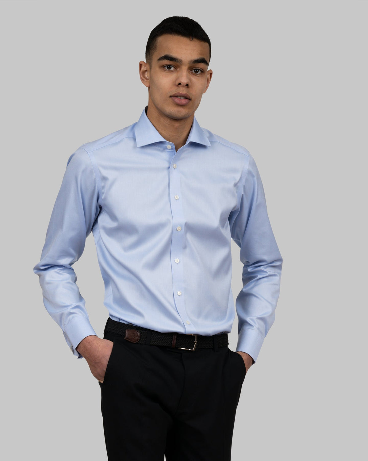 J.Harvest & Frost Black Bow 60 Slim fit Himmelblau, Produktansicht
