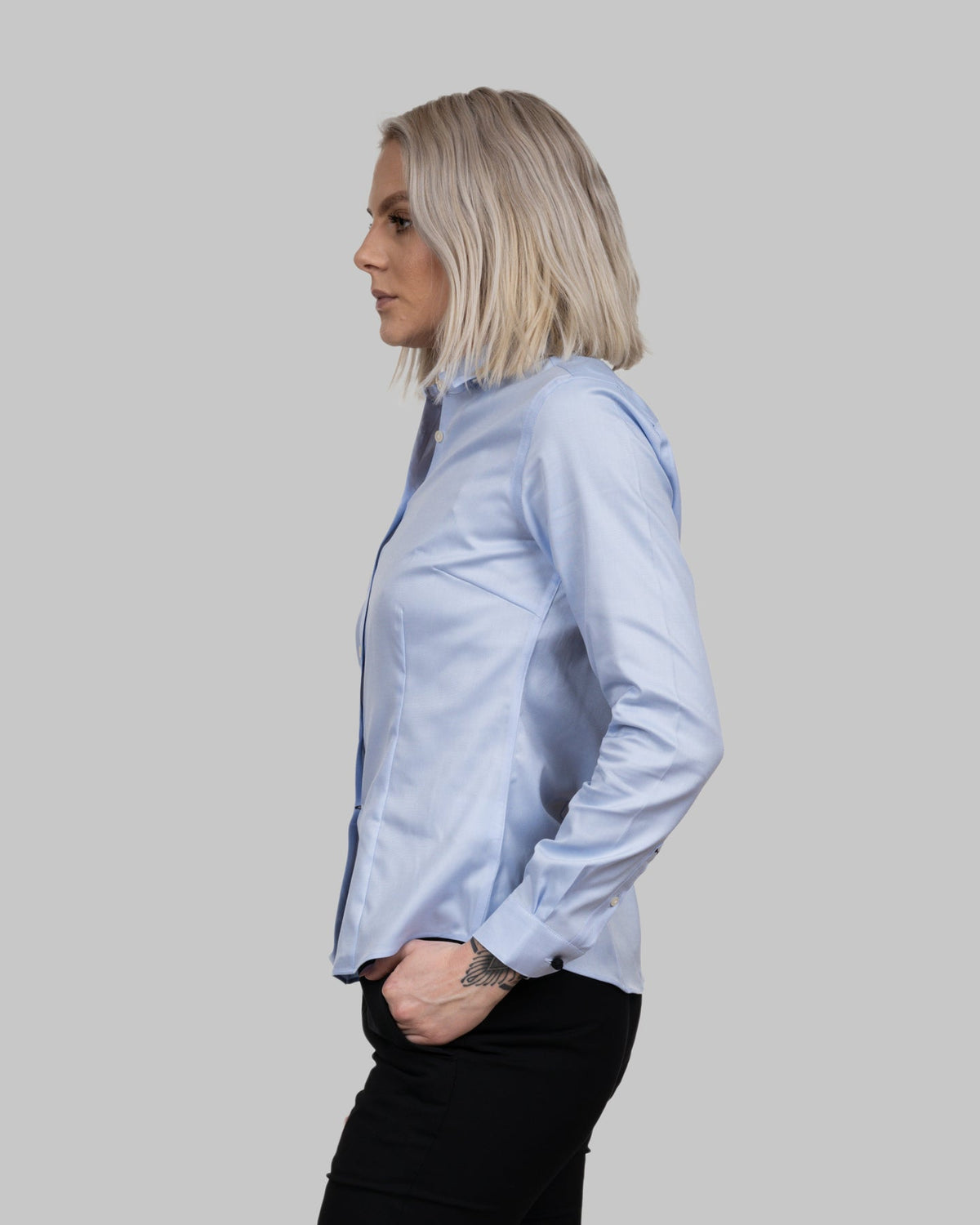 J.Harvest & Frost BB60 Twill Woman Himmelblau, Produktansicht